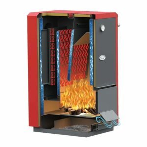 Cazan lemne CBW 24kW – randament 90%