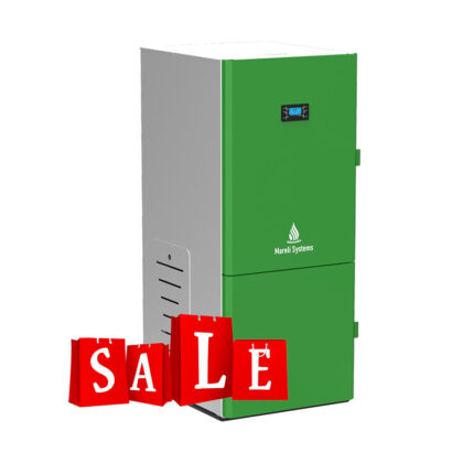 Centrala peleti compacta Mareli Premium RubynoR SBN 20-35KW