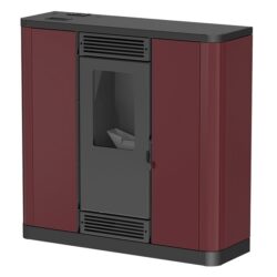 Soba cu doua ventilatoare pe peleti Mareli AURORA de 11 kW