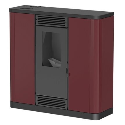 Soba cu doua ventilatoare pe peleti Mareli AURORA de 11 kW