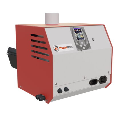 Arzator peleti ThermFort TP de 30kW, peleti de paie, floare, samburi