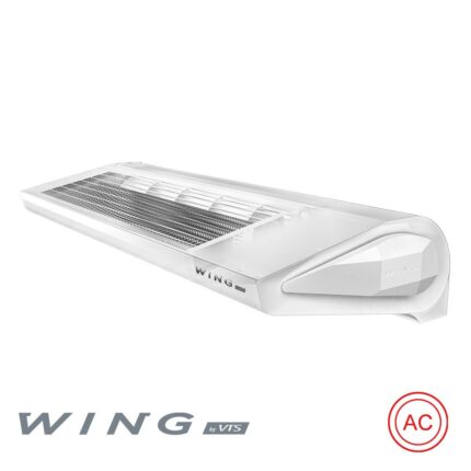 Perdea cu 3 puteri de aer cu rezistenta electrica sau apa model cu ventilatie,