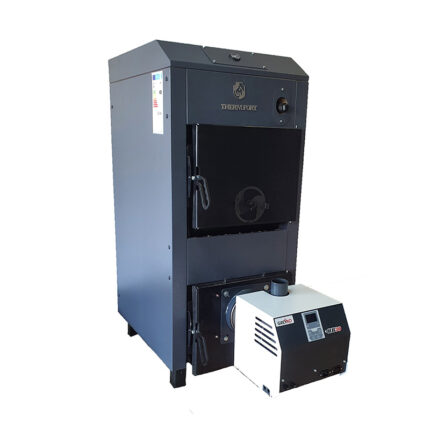 Cazan peleti THERMFORT 25-30kW cu arzator Greyko 30kw