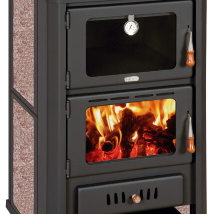 Termosemineu pe lemne cu cuptor si plita de gatit model FG W - 20kW
