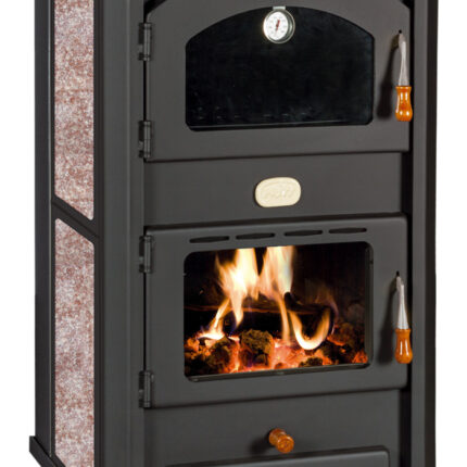 Termosemineu pe lemne cu cuptor si plata de gatit model FG W - 23kW
