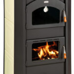 Termosemineu - 26kW pe lemne cu cuptor si plita de gatit model FG W