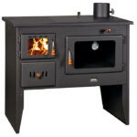 Termosemineu soba de gatit cu plita si cuptor model W12 - 18kW