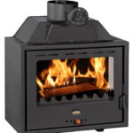 Semineu pe lemne PS2- 10kW focar incastrabil