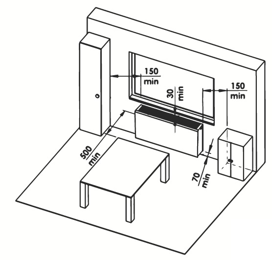 Recuperator caldura descentralizat 250-350m3 dubluflux senzor C02 tip ventiloconvector incalzire/racire 4 pozitie recuperator