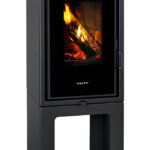 Semineu pe lemne tip soba PMVTV - 11kW