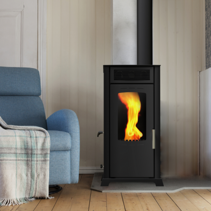 Soba gatit cu lemne si peleti cu plita si cuptor GOLD 12kW