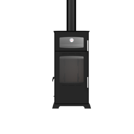 Soba GOLD 12kW de gatit pe lemne si peleti cu plita si cuptor