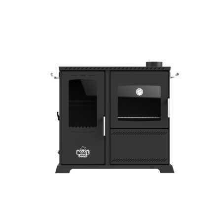 Soba de gatit cu plita si cuptor pe lemne si peleti SAPHIRE 10kW