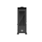 Soba FLAME FAN PLUS 12kW pe lemne si peleti cu plita