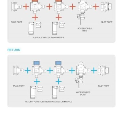 Modul 1”1/4 racordare pentru distribuitor modular