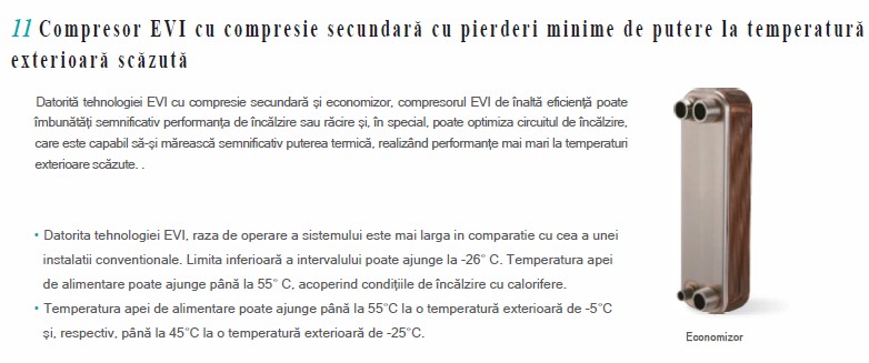 Chiller incalzire si racire modular DC inverter Hisense Hi-Mode VE1- 65 kW 2 hisense inverter chiler hi mode v1 series 65 date tehnice1