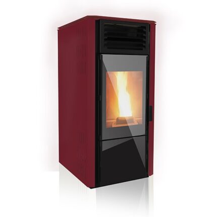 Soba pe peleti Verso 10kW Design cu aer cald