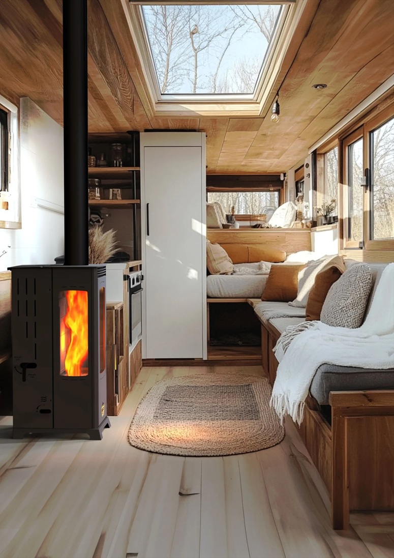 Soba Pe Lemne Si Peleti ECO MINI PLUS 8kW