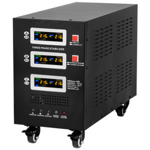 Stabilizator automat de tensiune trifazic cu servomotor 10000VA- 7000W