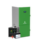 Centrala peleti compacta Mareli Premium RubynoR ECOSTAR SBN 20-35KW- UPS cu baterie LiFePO4