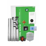Centrala pe peleti compacta Thermfort 10-40kW TPB40- Smart WiFi Modul incorporat-termostat AMB, grup de siguranta, vas expansiune, pompa digitala, kit evacuare, stabilizator de tensiune