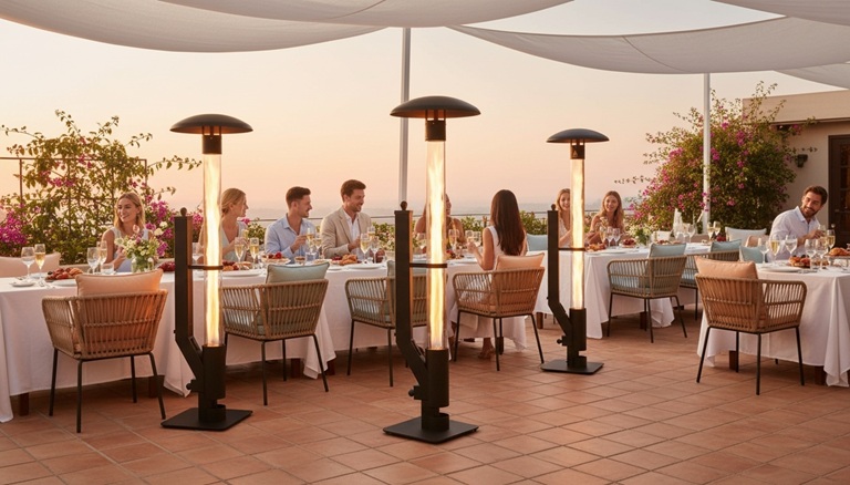 Incalzitor de gradina pe peleti Firefly 8 12kW 2