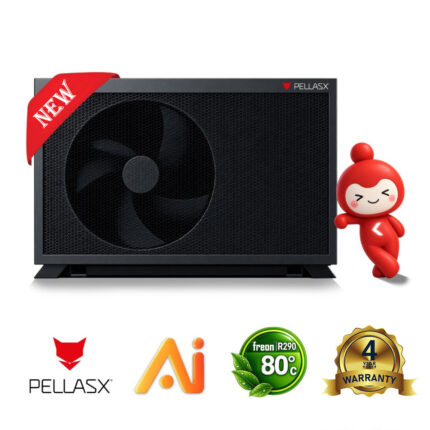 pompă de căldură aer-apă 6 kW PellasX GreenTherm PRO